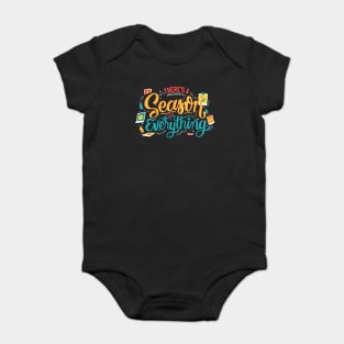 Ecclesiastes 3 1 Bible Verse Typography Baby Bodysuit